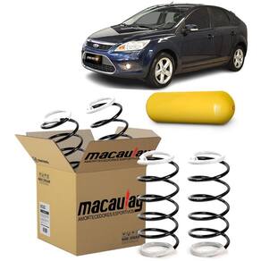 Par de molas gnv traseira ford focus 2009 ate 2013