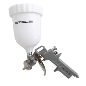 Ferramenta de aplicação de pintura gravidade 600ml rosca 1/4 npt stels