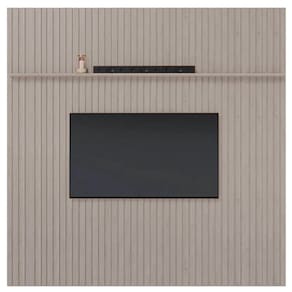 Painel Versatti sem Nicho 221cm para TV até 70 Polegadas Fabrimóveis Cor Gianduia