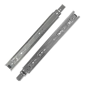 Kit 20 corrediças telescópica 50cm pesada 40kg gaveta 10 par
