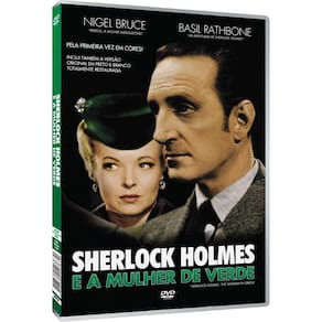 DVD Sherlock Holmes E a Mulher de Verde Nigel Bruce