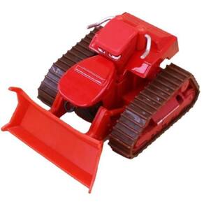 Miniatura carros disney chuy bulldozer vermelho 1:55