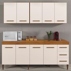 Cozinha Compacta Atenas 9 Portas 3 Gavetas