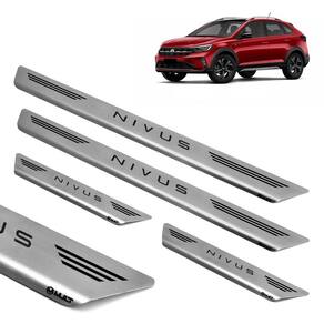 Soleira aço inox escovado porta mult nivus 20-22