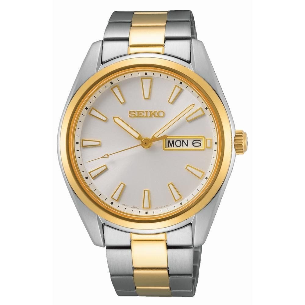 Relógio seiko quartzo safira sur446b1 masculino