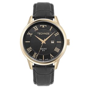 Relogio technos masculino pulseira de couro 2115ncx/0p
