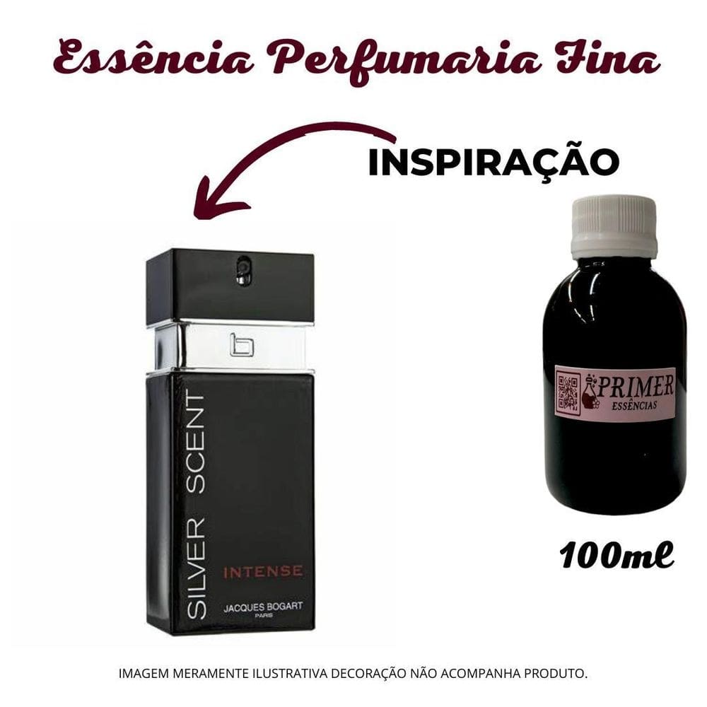 Essência fina silver - 100ml  masc .