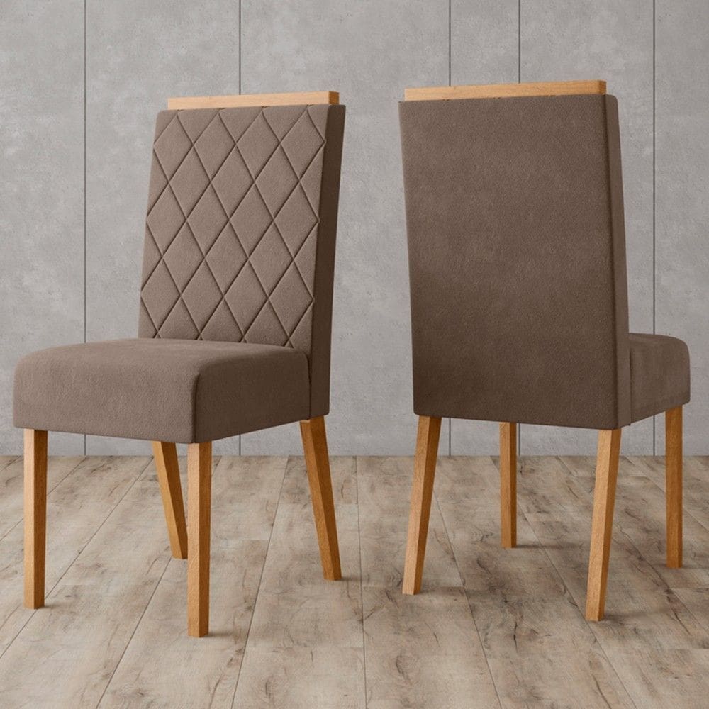 Cadeiras Kit 2 Cadeiras Nina