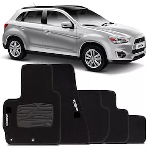 Tapete automotivo mitsubishi asx carpete base pinada