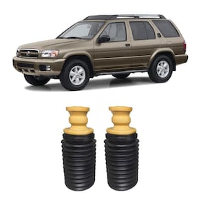 Kit 2 guarda pó reparo dianteiro pathfinder 2001 2002 2003