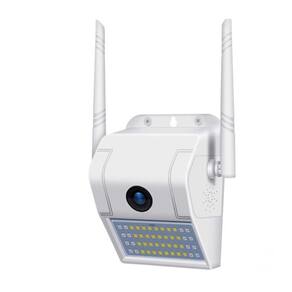 Lampada camera parede externa wifi 1080p áudio e sensor