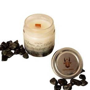 Vela aromática artesanal premium linha zodíaco 150g
