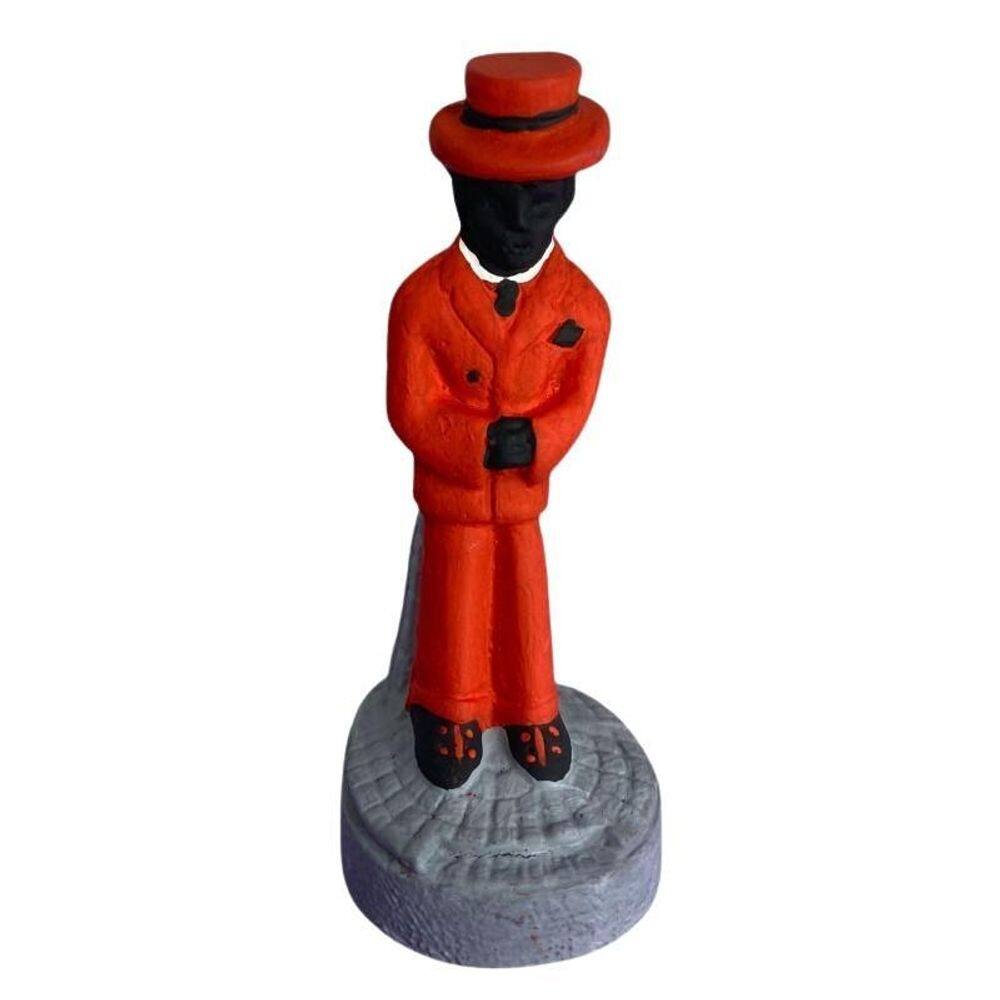 Zé pelintra vermelho 10 cm resina