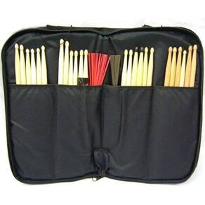 Capa baquetas, vassourinhas + 1 par baquetas 2b acompanha