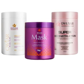Kit de terapia capilar blond para cabelos loiros da dyusar
