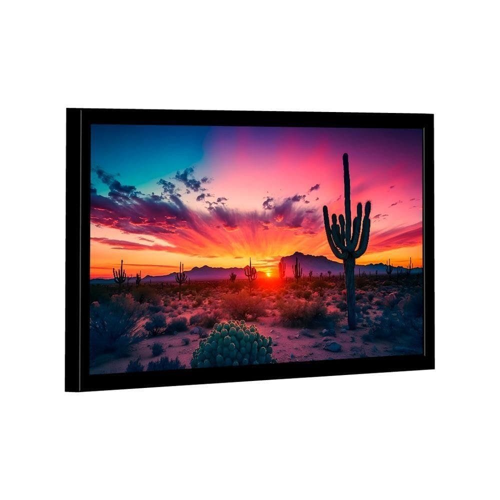 Quadro Pôr Do Sol Reluzente -- Br Artes