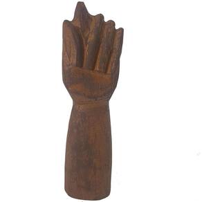 Estatueta gesto mão figa da proteção terra 21421