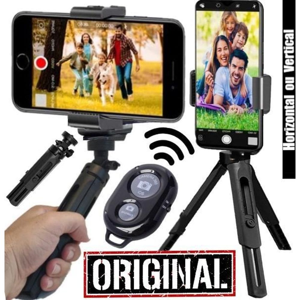 Estabilizador portátil celular apoio câmera tripé universal