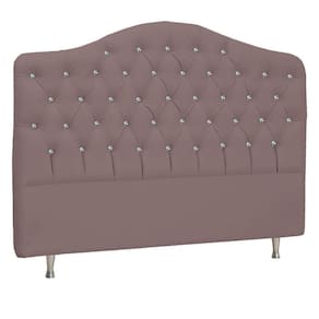 Cabeceira King Florence P04 195 Cm Suede Rosê Tca 949