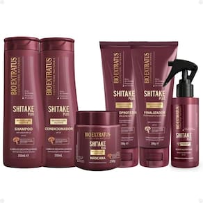 Kit Bio Extratus Shitake Plus Com 6 250g