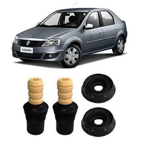Par batente coifa coxim dianteiro renault logan 2010 2011 12