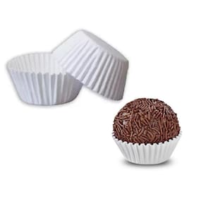Forminha forma papel para docinho n4 branca c/10.000 10pcts