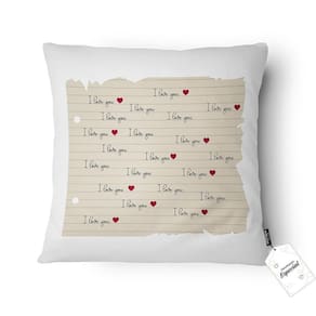 Almofada Amor I Love You 43X43Cm  9501001