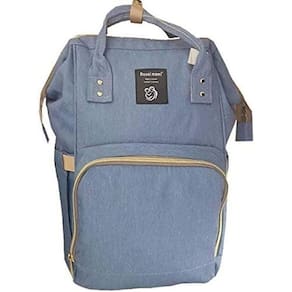 Mochila maternidade baby bag casual 1005  azul