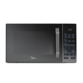 Micro-ondas 35l prata porta espelhada 110v - midea