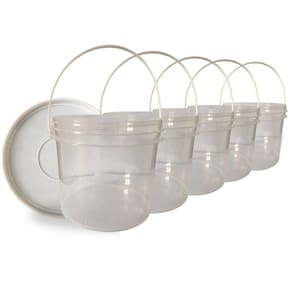 Pote para leite 2.2 litros 5 pçs