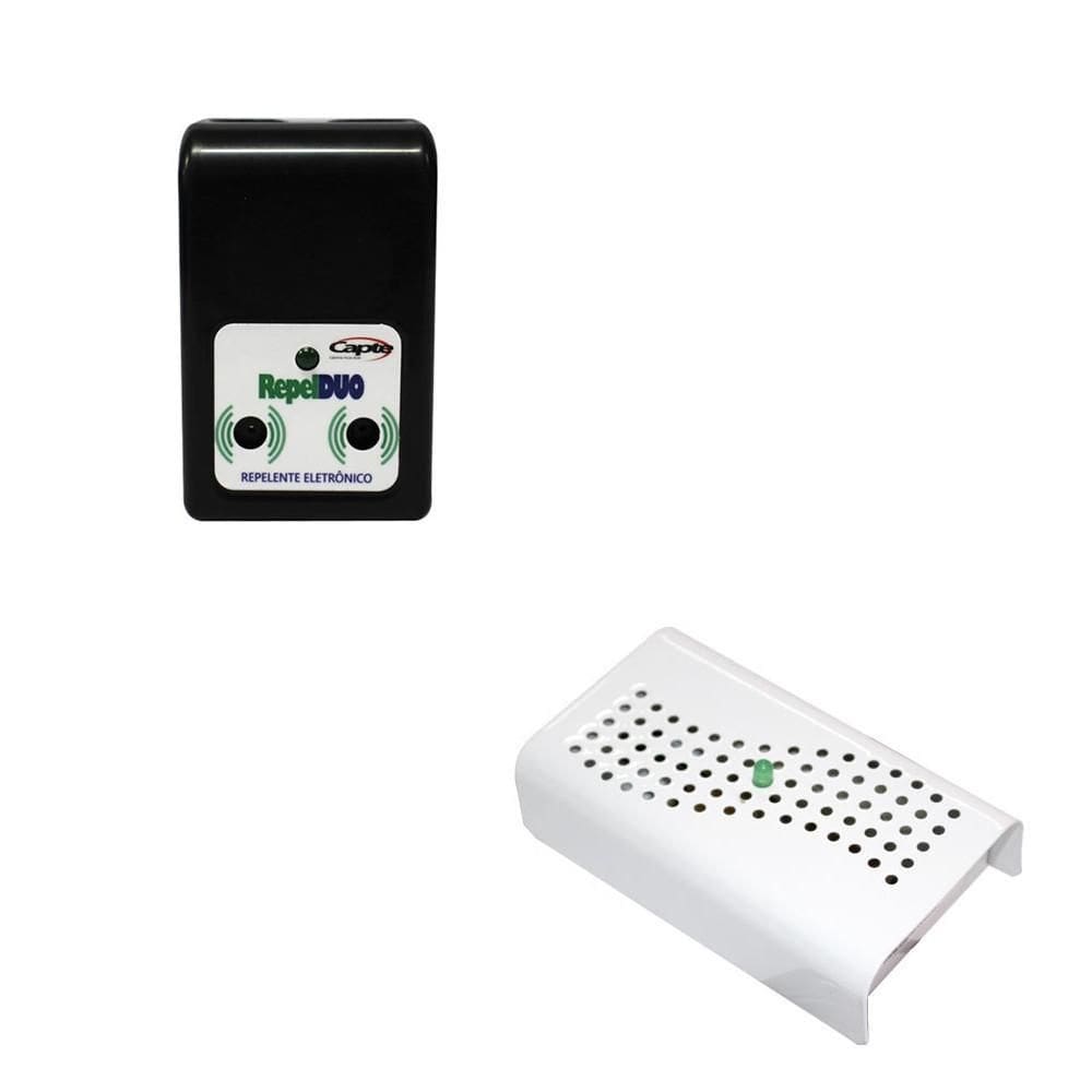 Kit anti mofo branco 110v + repelente eletrônico duo