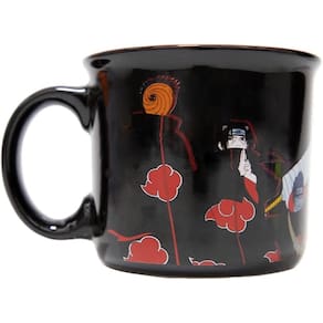 Caneca Naruto Shippuden Akatsuki Porcelana Redonda 280 ml