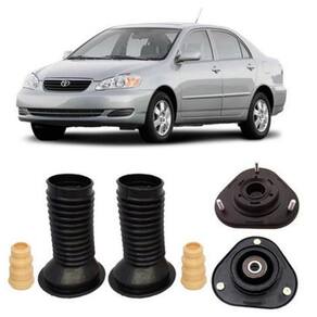 Kit batente coxim dianteiro toyota corolla 2003 2004 2005