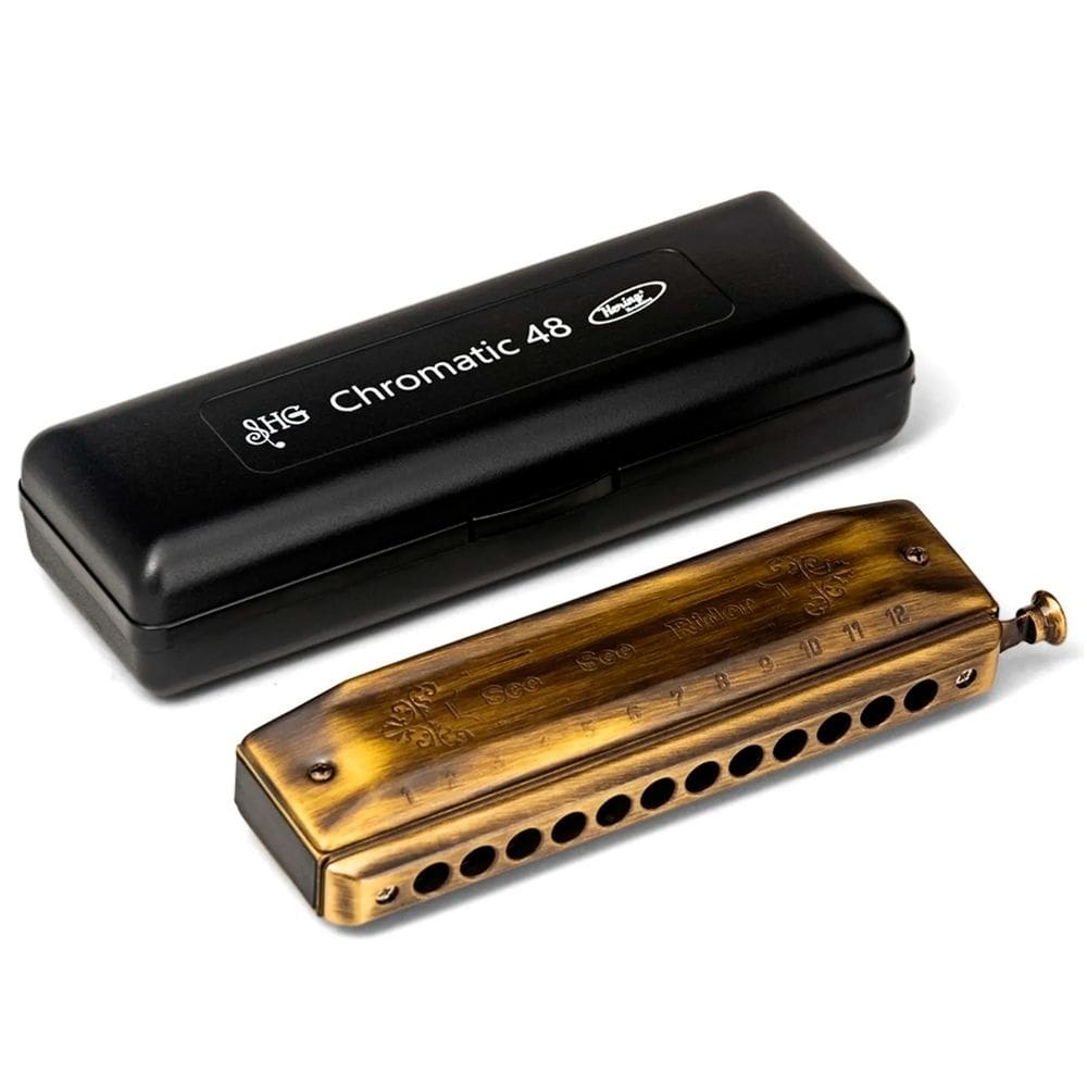 Gaita De Boca Shg Chromatic See See Rider - Dó 5448c