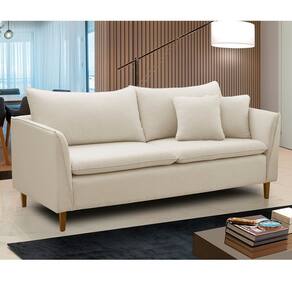 Sofá Living Kassia 2 lugares 1,44m Porcelana LansofBR