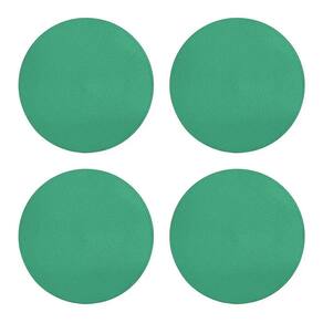 Jogo Americano Redondo 4 Unidades 38Cm Verde