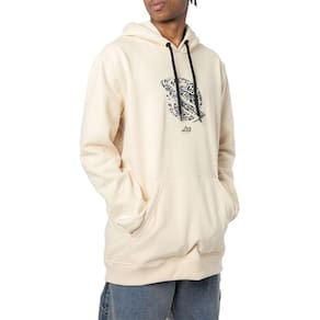 Moletom Lost Canguru Lostmaniac WT24 Masculina Tapioca