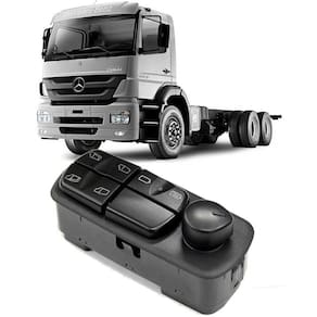 Comando botão vidro eletrico mercedes benz axor atego actros