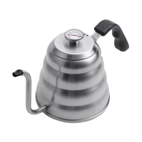 Chaleira com termômetro bico de ganso tipo hario v60 1200ml