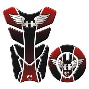 Protetor Tanque E Bocal Adesivo Moto Honda Até 2017 Vermelho Cor Vermelho