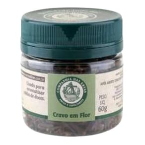 Kit 2x: cravo em flor companhia das ervas 60g
