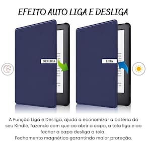 Capa capinha smartcase para kindle 6.8 polegadas c2v2l3 2022