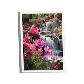 Quadro Cachoeira Das Flores -- Br Artes