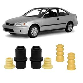Guarda pó batente dianteiro traseiro mola civic 1997 1998 99