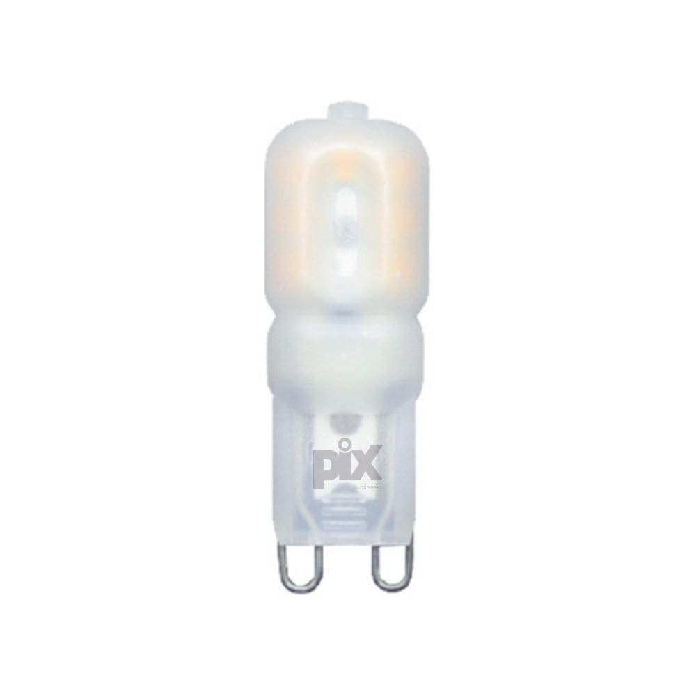 Lâmpada Led Pix G9 2W Leitosa 6500K Luz Fria 110V
