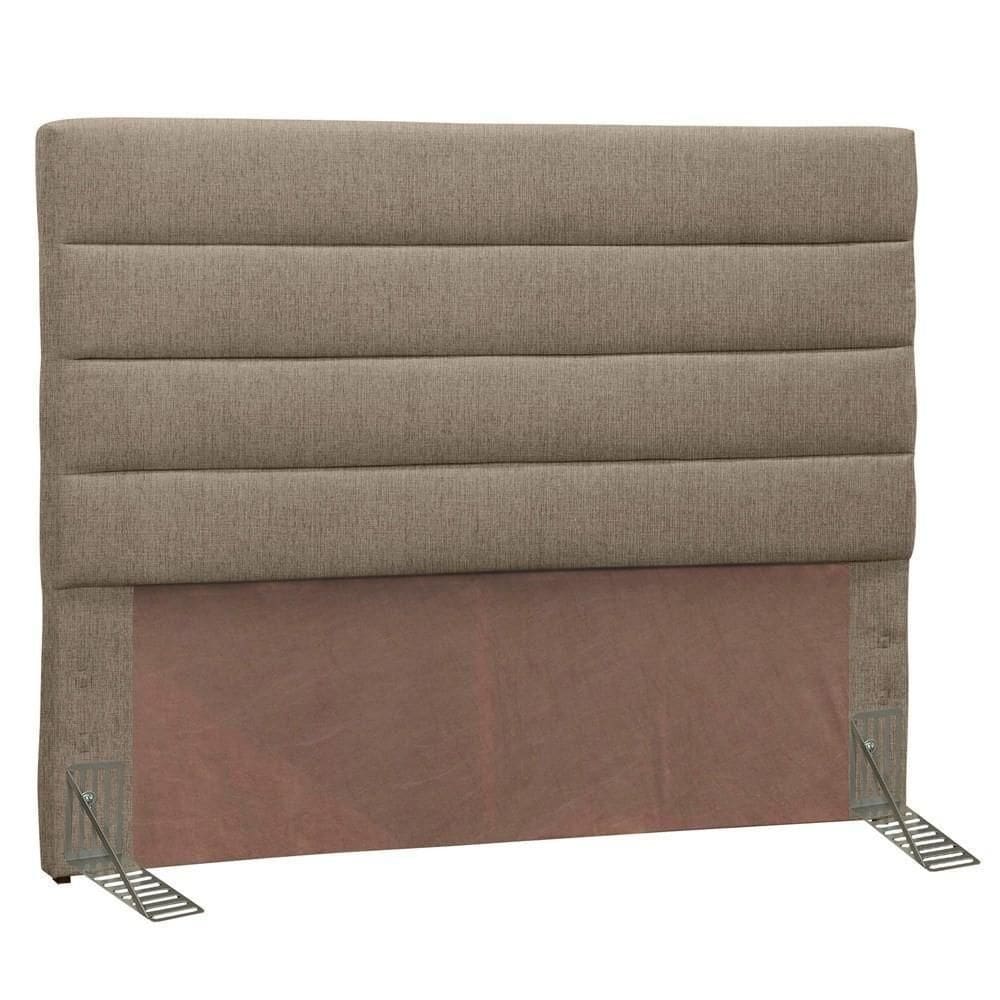 Cabeceira Casal 140Cm Greta Linho Areia