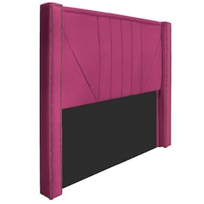 Cabeceira Casal 140 Cm Para Cama Box Suede Pink