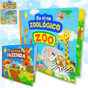 Brinquedo impermeável para banho - livro educativo