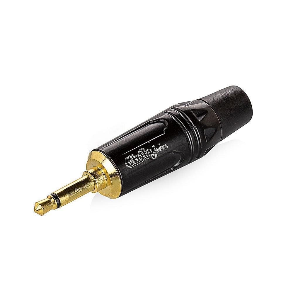 Conector p2 mono linha gold - cirilo cabos