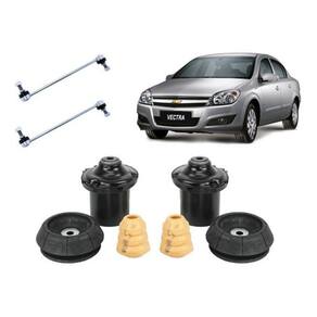 2 kit coxim batente dianteiro gm vectra 2008 2009 2010 2011